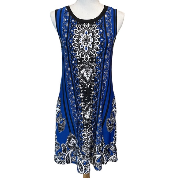 AB Studio Boho Swing Dress.  Size S - Picture 1 of 7